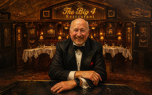 Ron Sfarzo at The Big Four Restaurant